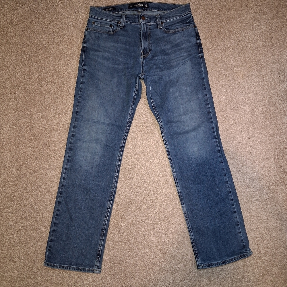 Hollister Jeans Blue Denim Size 31 Straight Leg